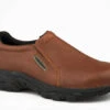'Roper' Men's Tumbled Leather Performance Slip On - Brown -Merel Shoes Shop 0902006002473 1024x1024@2x