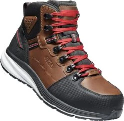 'Keen Utility' Men's Red Hook EH WP Comp Toe Hiker - Tobacco / Black -Merel Shoes Shop 1024576 3Q large 1024x1024@2x