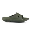 'OOFOS' Unisex OOahh Slide Sandal - Forest Green -Merel Shoes Shop 1100FORGREEN shot1 1024x1024@2x