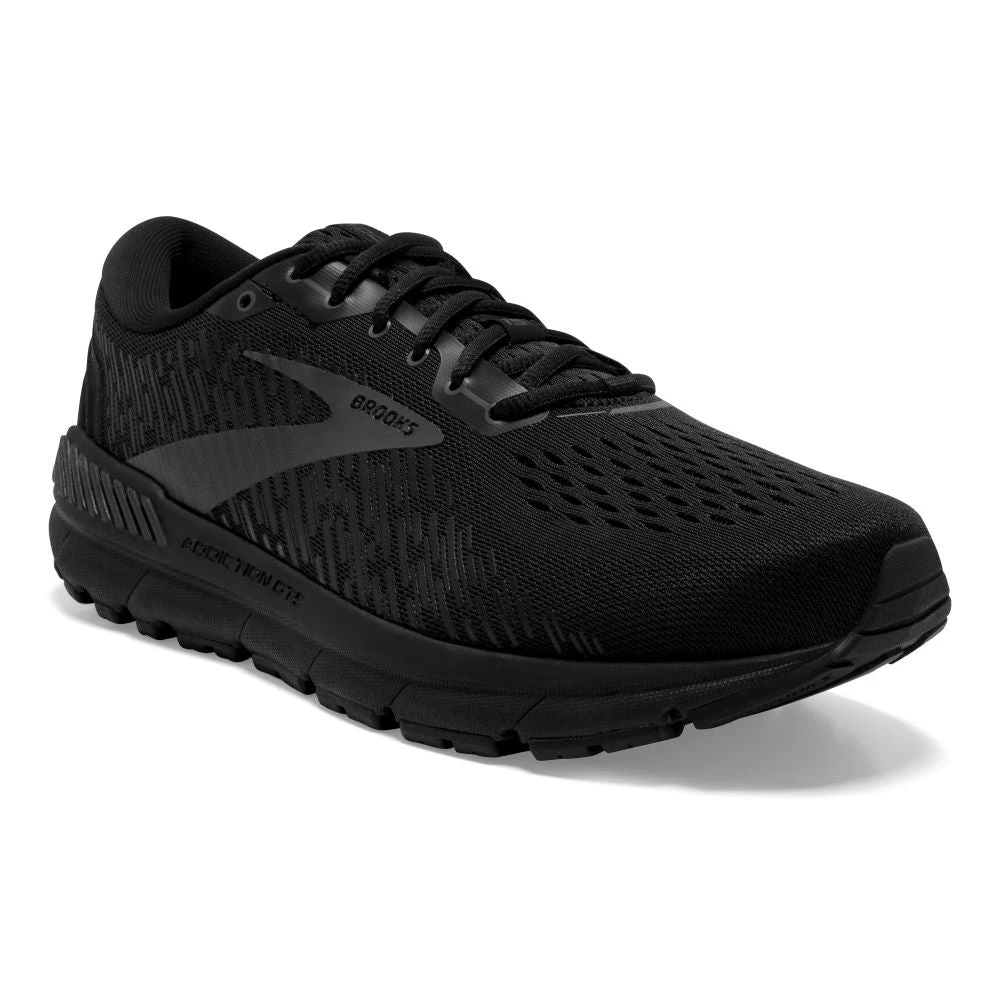 'Brooks' Men's Addiction GTS 15 - Black / Black / Ebony 3 'Brooks' Men's Addiction GTS 15 - Black / Black / Ebony - Image 2