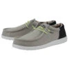 'Hey Dude' Men's Wally Funk - Blue Grey -Merel Shoes Shop 110412616 wally funk blue grey left 2 1024x1024@2x