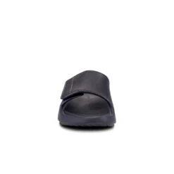 'OOFOS' Unisex OOahh Sport Flex Sandal - Black Matte -Merel Shoes Shop 1550BLKMATTE shot3 1024x1024@2x