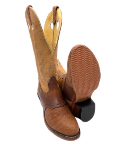 'Boulet' Men's 13" Buckaroo Western Round Toe - Cognac / Butterscotch 10 'Boulet' Men's 13" Buckaroo Western Round Toe - Cognac / Butterscotch -Merel Shoes Shop 41636 1 1024x1024@2x