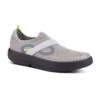 'OOFOS' Men's OOmg Low Slip On - Black / Gray -Merel Shoes Shop 5080BLKGRAY 1024x1024@2x
