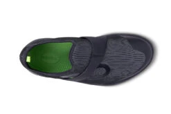 'OOFOS' Men's OOmg Fiber Low Slip On - Black / Gray -Merel Shoes Shop 5180FIBRE shot6 1024x1024@2x