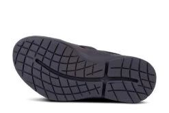 'OOFOS' Men's OOmg Fiber Low Slip On - Black / Gray -Merel Shoes Shop 5180FIBRE shot7 1024x1024@2x