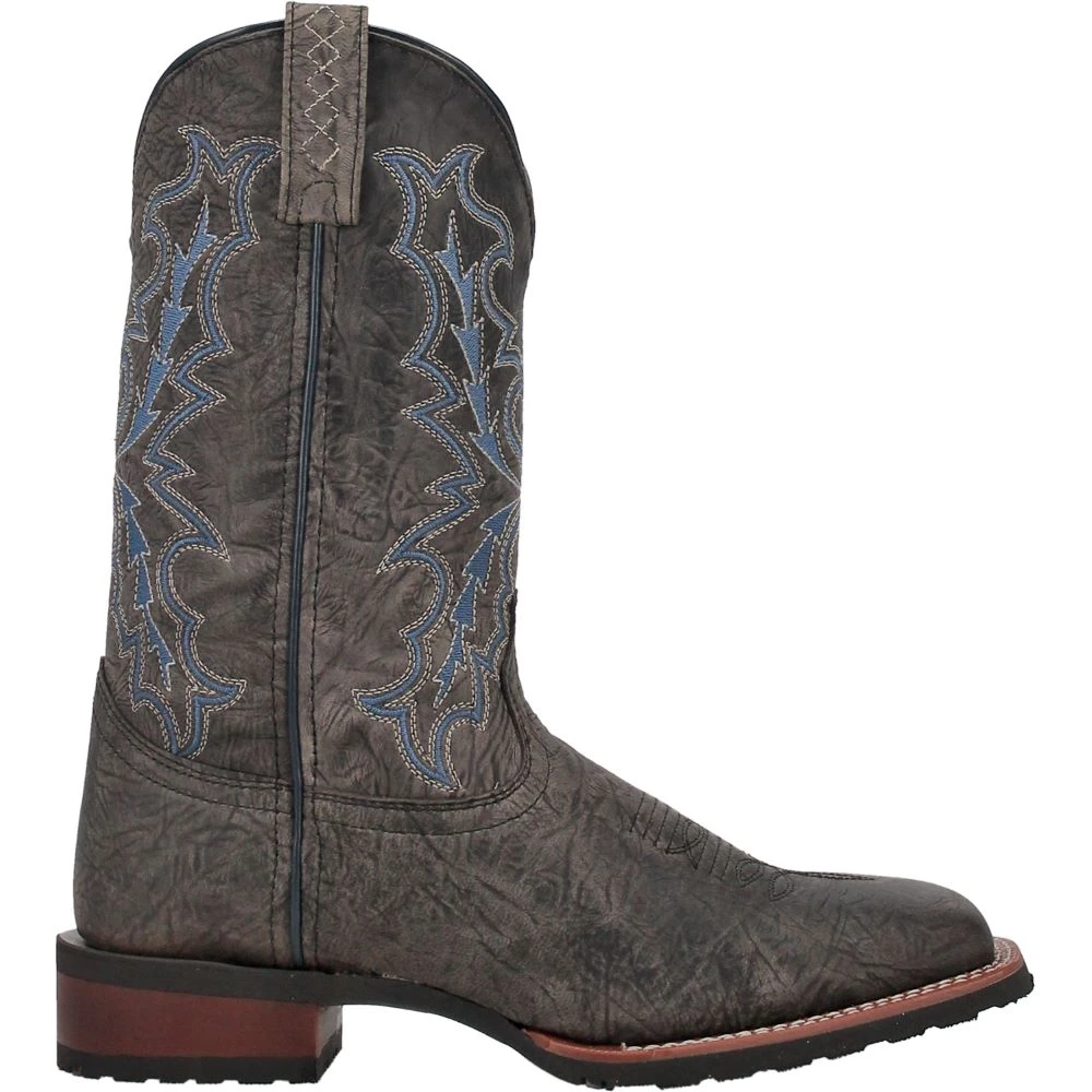 'Laredo' Men's 11" Winfield Western Square Toe - Grey 3 'Laredo' Men's 11" Winfield Western Square Toe - Grey