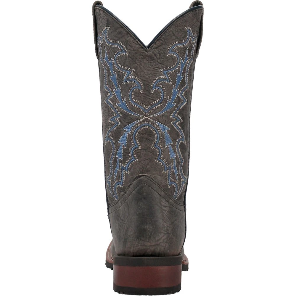 'Laredo' Men's 11" Winfield Western Square Toe - Grey 7 'Laredo' Men's 11" Winfield Western Square Toe - Grey - Image 5