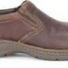 'Carolina' Men's BLVD 2.0 Aluminum Toe ESD Slip On - Brown -Merel Shoes Shop CA5562 Profile 1024x1024@2x