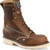 'Carolina' Men's 8" Ferric Moc Toe EH Soft Toe - Dark Brown -Merel Shoes Shop CA7016 500xauto 1024x1024@2x