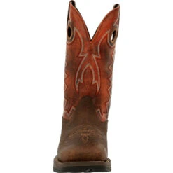'Durango' Men's 12" REBEL Western Square Toe - CIMARRON BROWN 11 'Durango' Men's 12" REBEL Western Square Toe - CIMARRON BROWN -Merel Shoes Shop DDB0327 front 1024x1024@2x