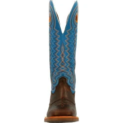 'Durango' Men's 15" Rebel Pro Western Saddle Boot - Chestnut / Brilliant Blue 11 'Durango' Men's 15" Rebel Pro Western Saddle Boot - Chestnut / Brilliant Blue -Merel Shoes Shop DDB0337 front 1024x1024@2x