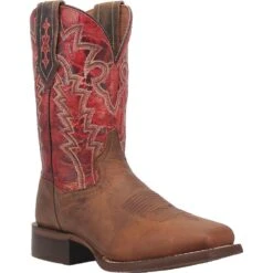 'Dan Post' Men's 11" Killeen Western Square Toe - Tan / Red -Merel Shoes Shop DP4813 1 1024x1024@2x