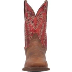 'Dan Post' Men's 11" Killeen Western Square Toe - Tan / Red -Merel Shoes Shop DP4813 5 1024x1024@2x