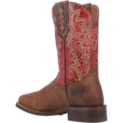 'Dan Post' Men's 11" Killeen Western Square Toe - Tan / Red -Merel Shoes Shop DP4813 9 1024x1024@2x