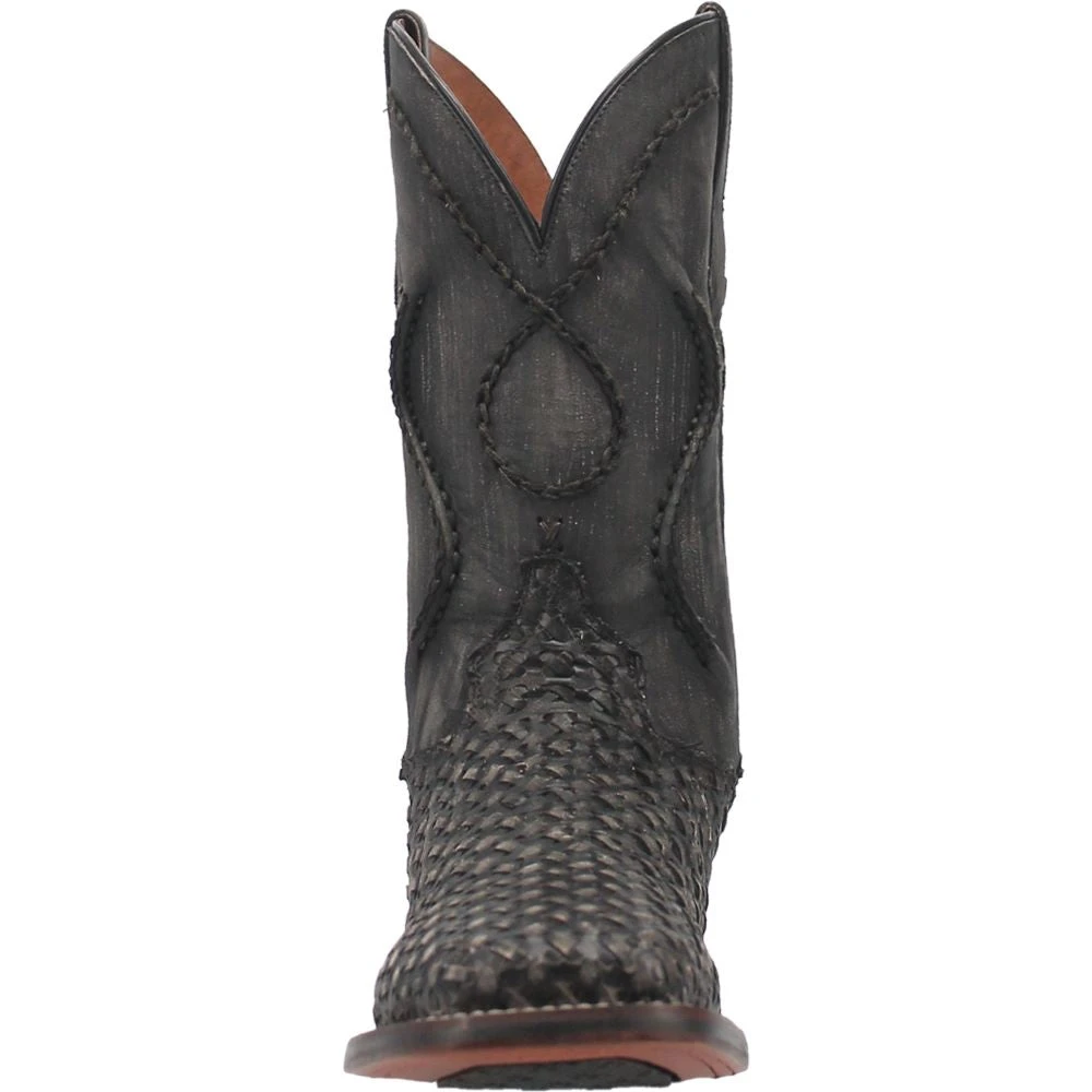 'Dan Post' Men's 12" Stanley Western Square Toe - Black 6 'Dan Post' Men's 12" Stanley Western Square Toe - Black - Image 4