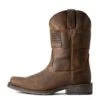 'Ariat' Men's 11" Rambler Patriot Square Toe - Brown 1 'Ariat' Men's 11" Rambler Patriot Square Toe - Brown -Merel Shoes Shop F19 MNS WEST Couto 10029692 side 1024x1024@2x
