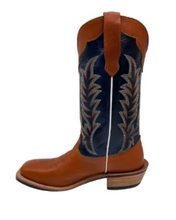 'Fenoglio Boots' Men's 13" Boomer Western Square Toe - Russet / Blue 13 'Fenoglio Boots' Men's 13" Boomer Western Square Toe - Russet / Blue -Merel Shoes Shop FB001012042 1024x1024@2x
