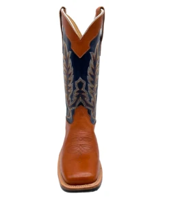 'Fenoglio Boots' Men's 13" Boomer Western Square Toe - Russet / Blue 11 'Fenoglio Boots' Men's 13" Boomer Western Square Toe - Russet / Blue -Merel Shoes Shop FB001012043 1024x1024@2x