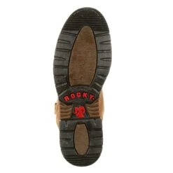 'Rocky' Men's 10" Original Ride Branson Roper WP Round Toe - Aztec Crazy Horse -Merel Shoes Shop FQ0002733 outsole 1024x1024@2x