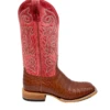 'Anderson Bean' Men's 13" HorsePower Top Hand Western Square Toe - Brandy Caiman Belly / Red Sinsation -Merel Shoes Shop HP80031 1024x1024@2x