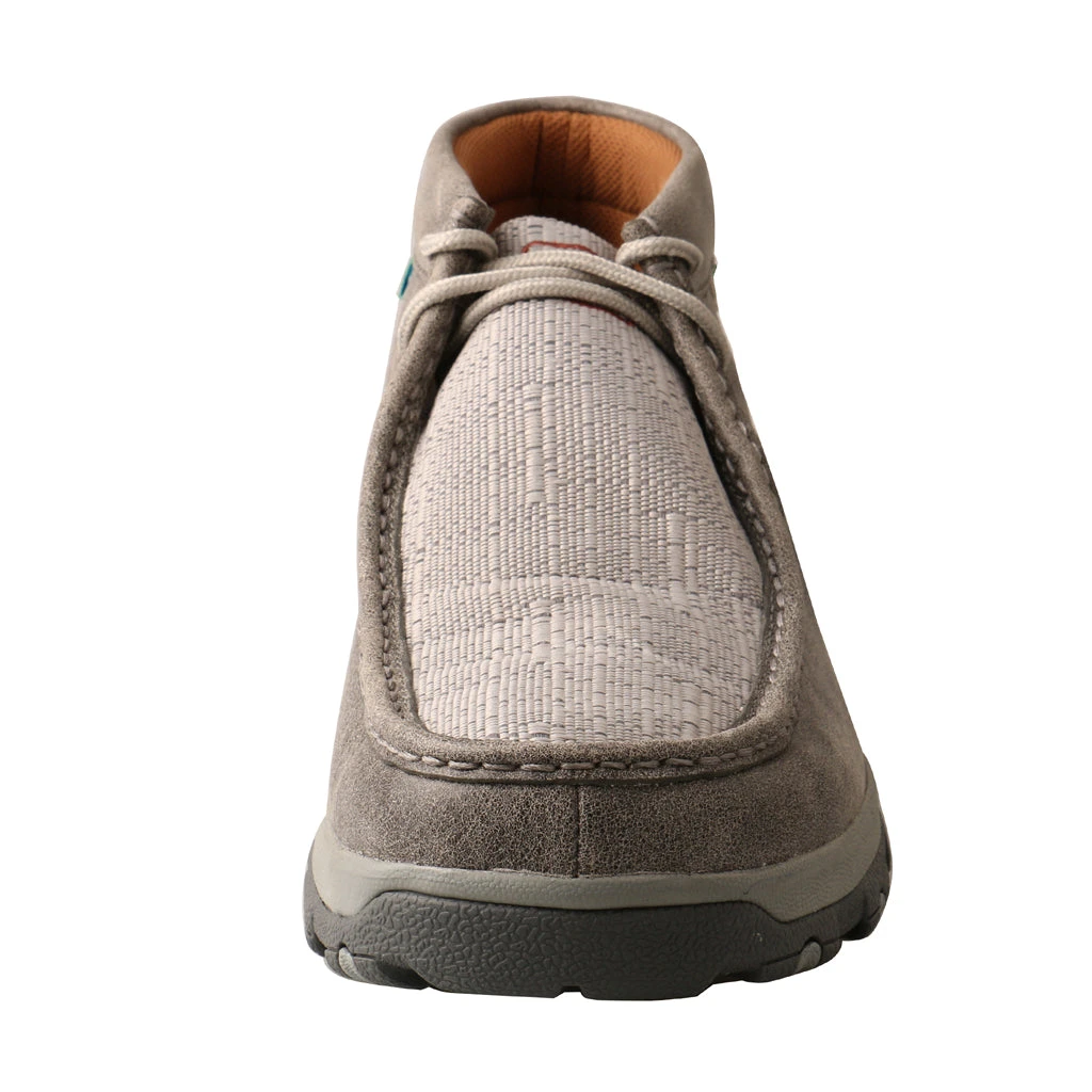 'Twisted X' Men's Cellstretch Chukka Driving Moc - Grey 7 'Twisted X' Men's Cellstretch Chukka Driving Moc - Grey - Image 5