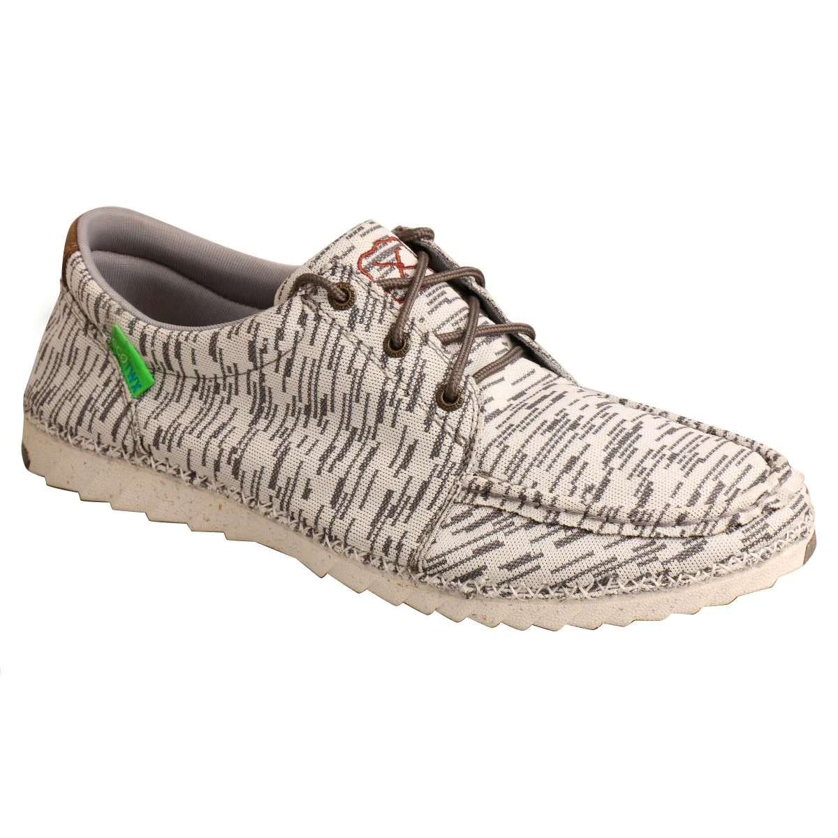 'Twisted X' Men's Zero-X Oxford - White / Grey 4 'Twisted X' Men's Zero-X Oxford - White / Grey - Image 2