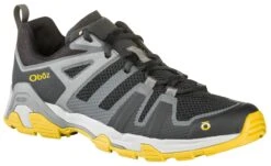 Oboz Footwear 'Oboz' Men's Arete Low Hiker - Shadow / Sulfur -Merel Shoes Shop M AreteLow Shadow Sulfur 34 1024x1024@2x