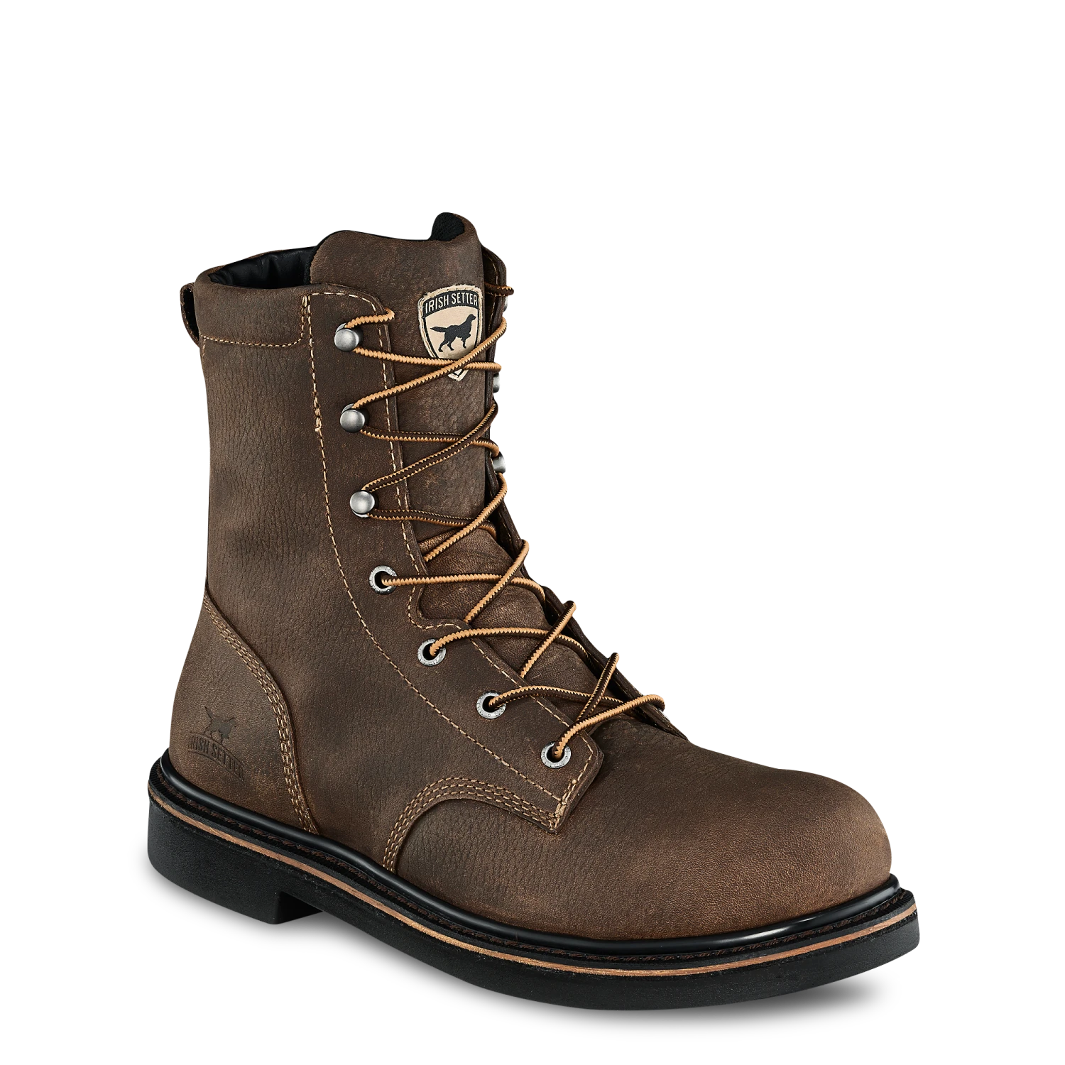 'Irish Setter' Men's 8" Farmington EH Lace Soft Toe - Brown 3 'Irish Setter' Men's 8" Farmington EH Lace Soft Toe - Brown