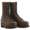 'Wesco' Men's 10" Voltfoe EH Lineman Comp Toe - Brown -Merel Shoes Shop Wesco Brown Leather Electrical Boots 500x500 1024x1024@2x