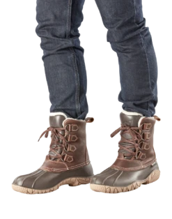 'Baffin' Men's 12" Yellowknife Insulated WP Boot - Brown -Merel Shoes Shop YELLOWKNIFE BBJ ONFOOT 1024x1024@2x