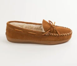 'Minnetonka' Men's Pile Lined Hardsole Moc Slipper - Brown (Ext. Sizes) 9 'Minnetonka' Men's Pile Lined Hardsole Moc Slipper - Brown (Ext. Sizes) -Merel Shoes Shop mens slippers pile hardsole brown 3902 02 bb53561f 3d00 4d95 b72d aed9543613d1 1024x1024@2x